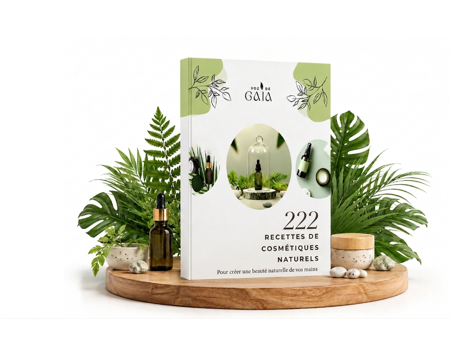 Ebook 222 Recettes de Cosmétiques Naturels
